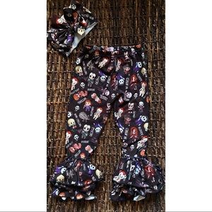 Halloween Pants w/Headband 🎃